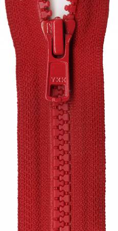 Vislon Separating Zipper 18in Red – Sew Hot