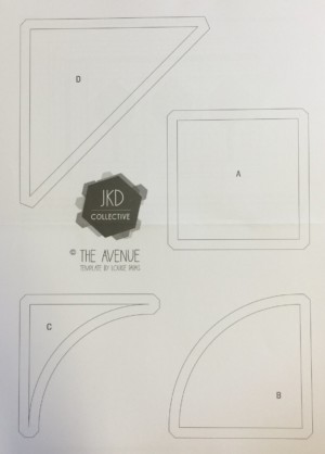 The Avenue Pattern and Acrylic Template Set - Image 4