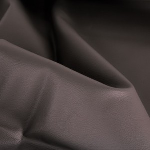 Rex Faux Leather Fabric Dark Grey