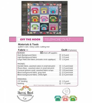 Off The Hook Telephone Quilt - Image 2