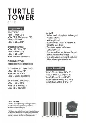 Turtle Tower Pattern by Louise Papas - Image 2