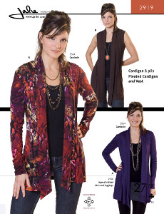 Pleated Cardigan and Vest