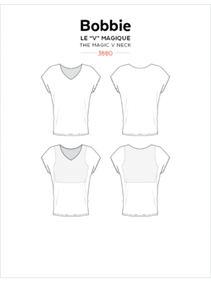 Bobbie Worry-Free V-Neck Top - Image 3