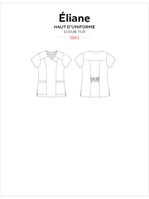 Eliane Scrub Top - Image 5