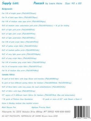 Peacock Collage Pattern - Image 2