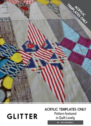 Glitter Acrylic Template Only