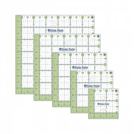STCC-6019 Lori Holt Cute Cuts Square Lori Holt Cute Cuts Square Ruler Pack - Image 1