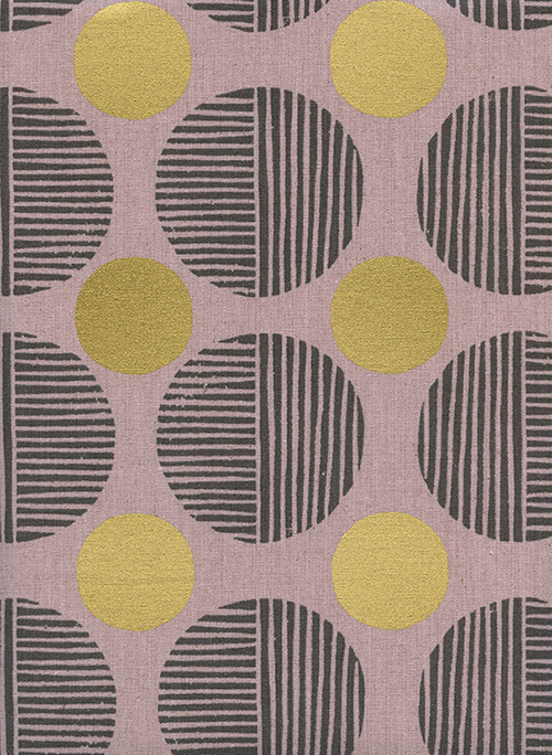 Imagined Landscapes Stone Path Rose Gold With Metallic On Canvas Sew Hot