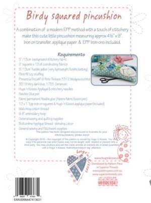 Birdy Squared Pincushion - Image 2