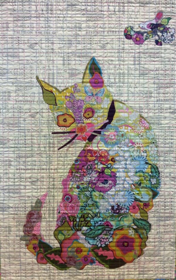 Laura Heine Fabric Collage Class with Pam Chavez | Sew Hot