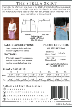 Stella Skirt Pattern - Image 2
