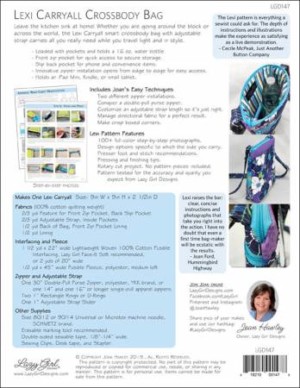 Lexi Carryall Pattern Booklet - Image 2