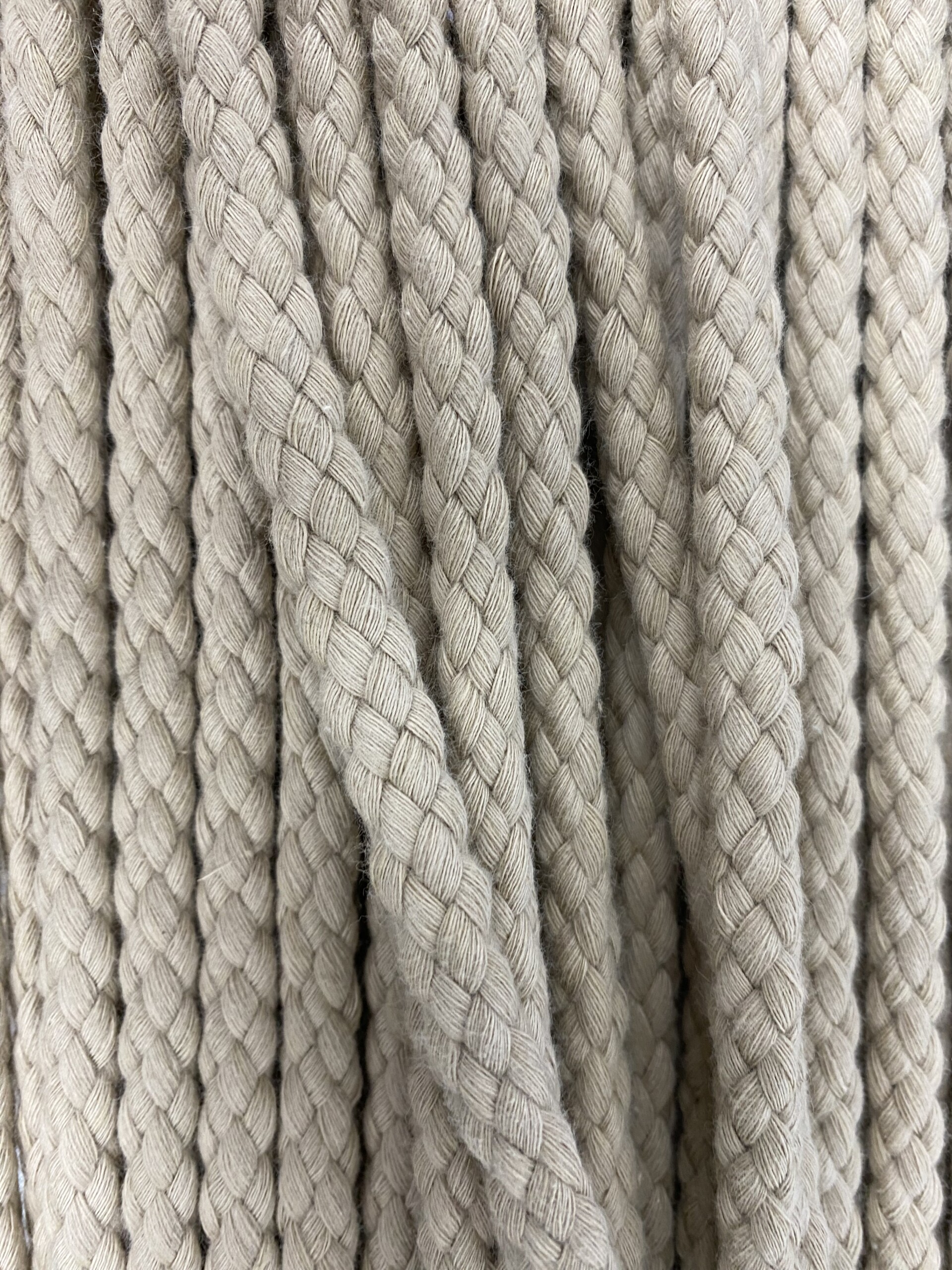 2025-05-16 13.21.10 Braided Cotton Cord - Beige - Image 1