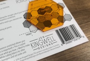 Postcard Project #6 - 1 Inch Hexagon - Image 2