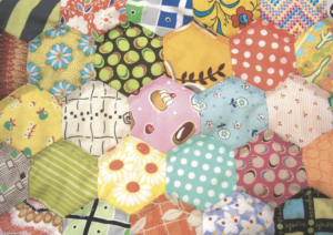 Postcard Project #6 - 1 Inch Hexagon