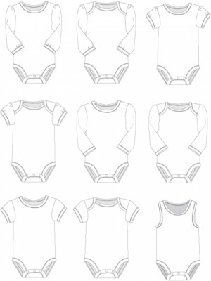 Bodysuits for Babies Pattern - Image 2