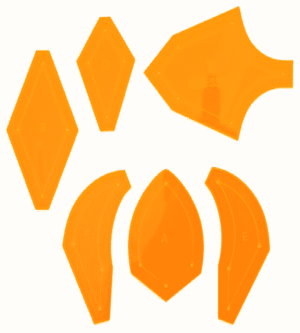 Obsession Paper Piece and Acrylic Template Pack - Image 4