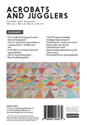 Acrobats and Jugglers Pattern - Image 2