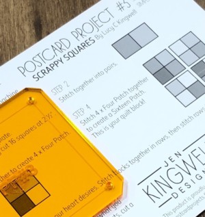 Postcard Project #3 - Scrappy Squares - Image 2