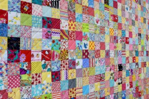 Postcard Project #3 - Scrappy Squares