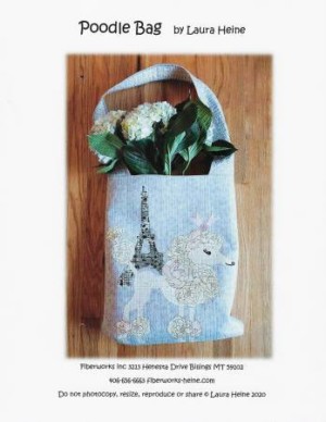 Poodle Bag Collage Pattern