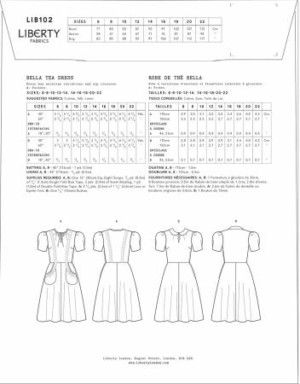 Bella Tea Dress Sizes 14-22 - Image 2