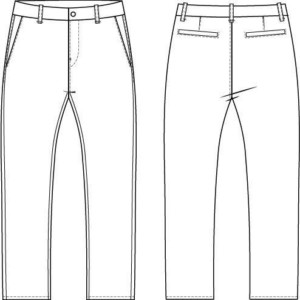 Chino Pants for Men Pattern - Image 5
