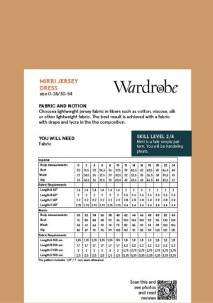 Mirri Jersey Dress Pattern - Image 6