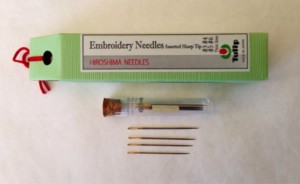 Tulip Co Ltd Embroidery Sharp Tip Needles Assorted Thick