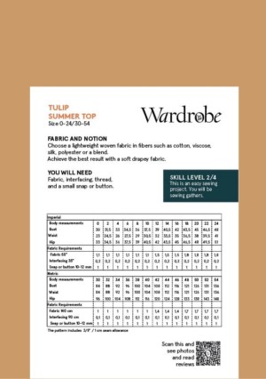 Tulip Top Pattern - Image 3