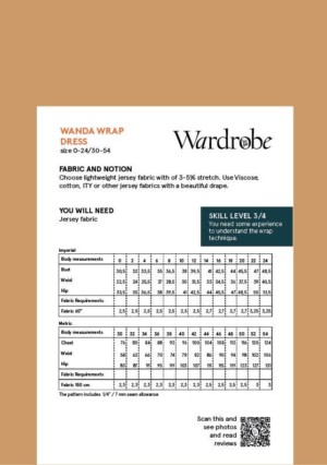Wanda Wrap Dress Pattern - Image 5