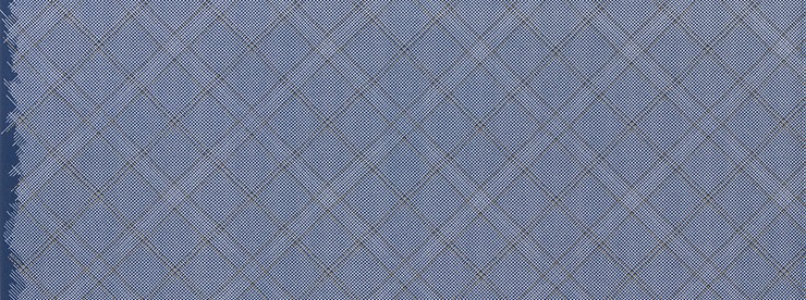 AFRM-19932-9 navy Collection CF Torn Edge Single Border Navy Metallic - Image 1
