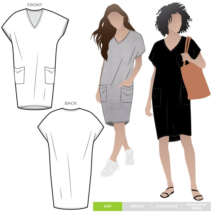 kitt-knit-dress Kitt Knit Dress Size 4-16 - Image 1