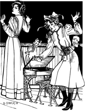 Schoolmistress' Shirtwaist and Skirt