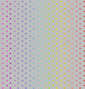 True Colors Hexy Rainbow Dove