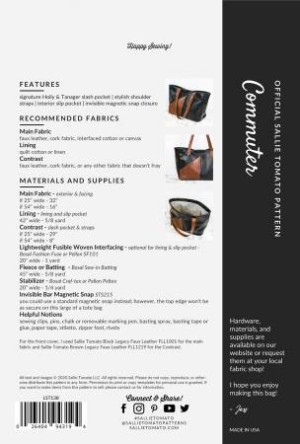 Commuter Bag Pattern - Image 2