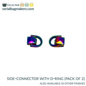Serial Bagmakers D-Ring Pyramid Chain Connector 1/2" (12MM) - Set of Two - Image 4