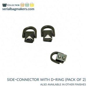 Serial Bagmakers D-Ring Pyramid Chain Connector 1/2" (12MM) - Set of Two - Image 5