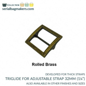 Serial Bagmakers Deep Triglide Strap Slider 1-1/4" (32mm) - Image 3