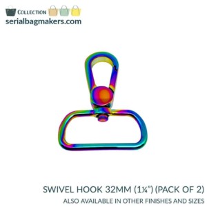 Serial Bagmakers Swivel Snap Hook - 1-1/4" (32mm) - Pkg of 2 - Image 6