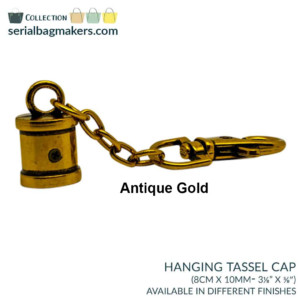 Serial Bagmakers Hanging Tassel Cap with Clip - Image 3