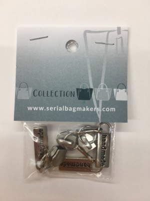 Serial Bagmakers #5 Zip Sliders - Handmade Style - Image 4