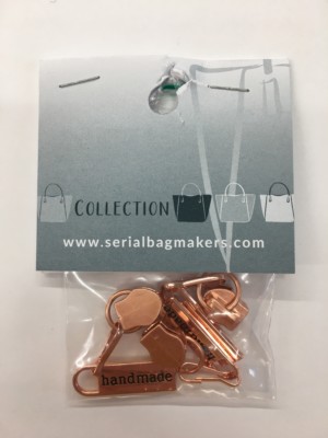 Serial Bagmakers #5 Zip Sliders - Handmade Style - Image 2