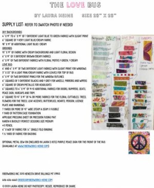 The Love Bus Collage Pattern - Image 2