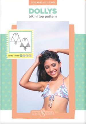 Dolly's Bikini Top Pattern by Sirena Patterns