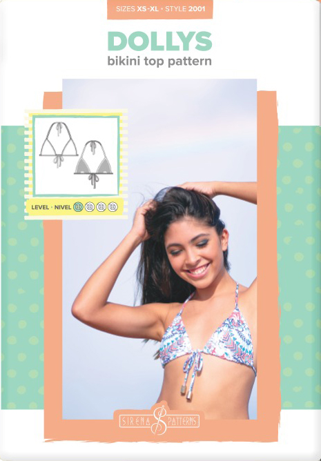 SPP2001-SP-DOLLYS-TOP Dolly's Bikini Top Pattern by Sirena Patterns - Image 1