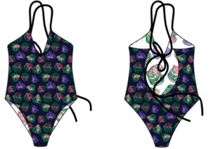 Bernice Reversible One Piece Swimsuit Pattern by Sirena Patterns - Image 3