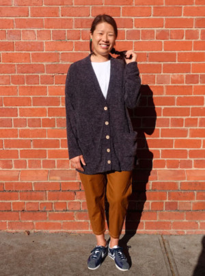Sabel Boyfriend Cardi Pattern Size 18-30 By Style Arc - Image 5