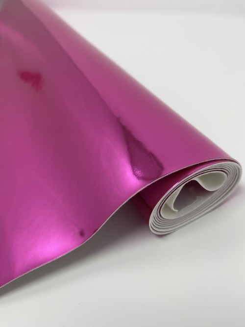 Mirror Vinyl Magenta 50x135cm