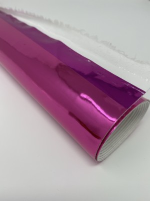 Mirror Vinyl Magenta 50x135cm - Image 2